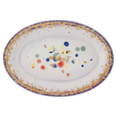 Plato con borde oval Islamorada
