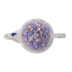 Islamorada Teapot Hand Painted Gold