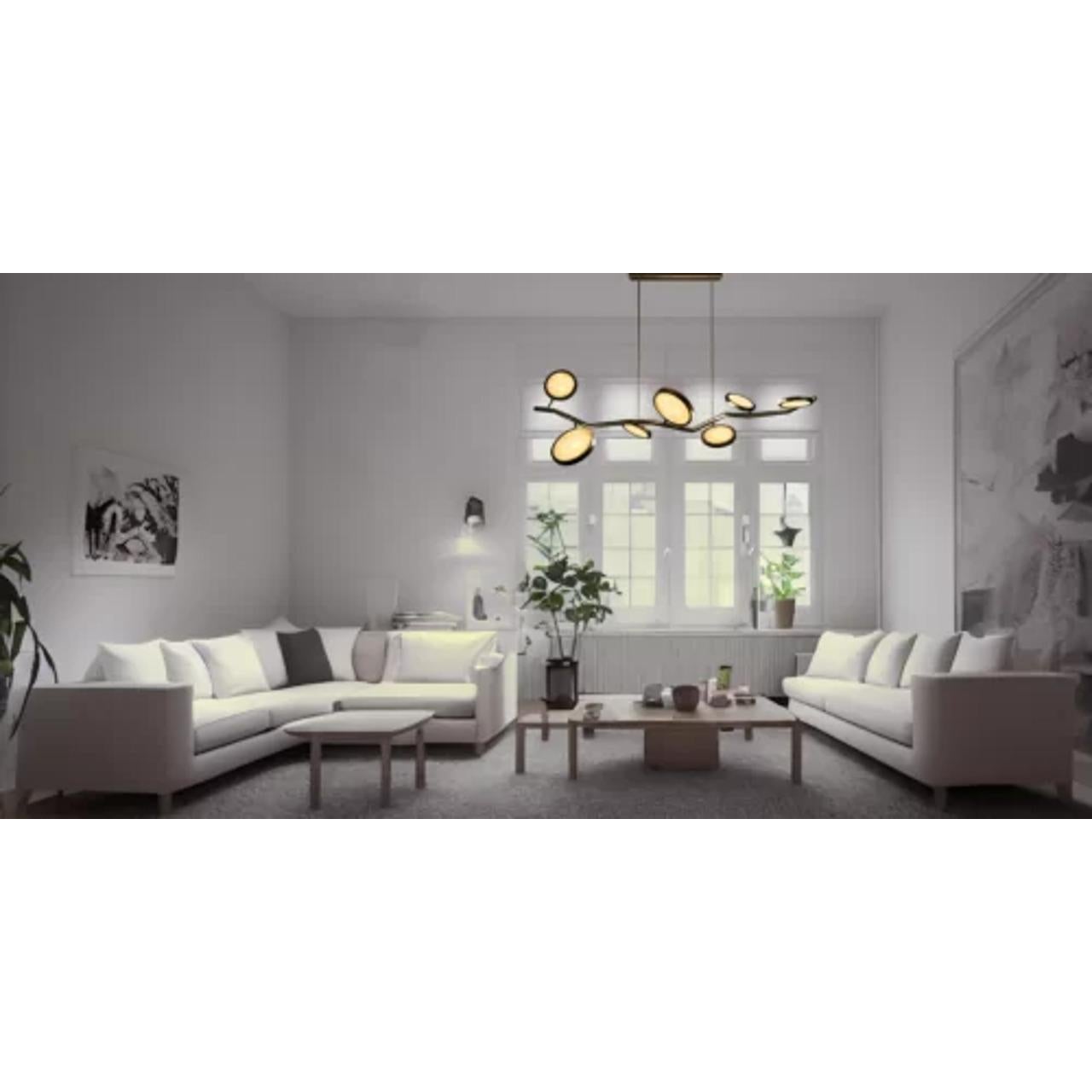 Prova la fusione di design contemporaneo ed eccezionale maestria con le luci a sospensione Island. La combinazione di ottone e cerchi di vetro testurizzato crea un effetto visivo unico e accattivante, rendendo questa lampada a sospensione un pezzo