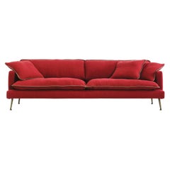 Island Red Sofa