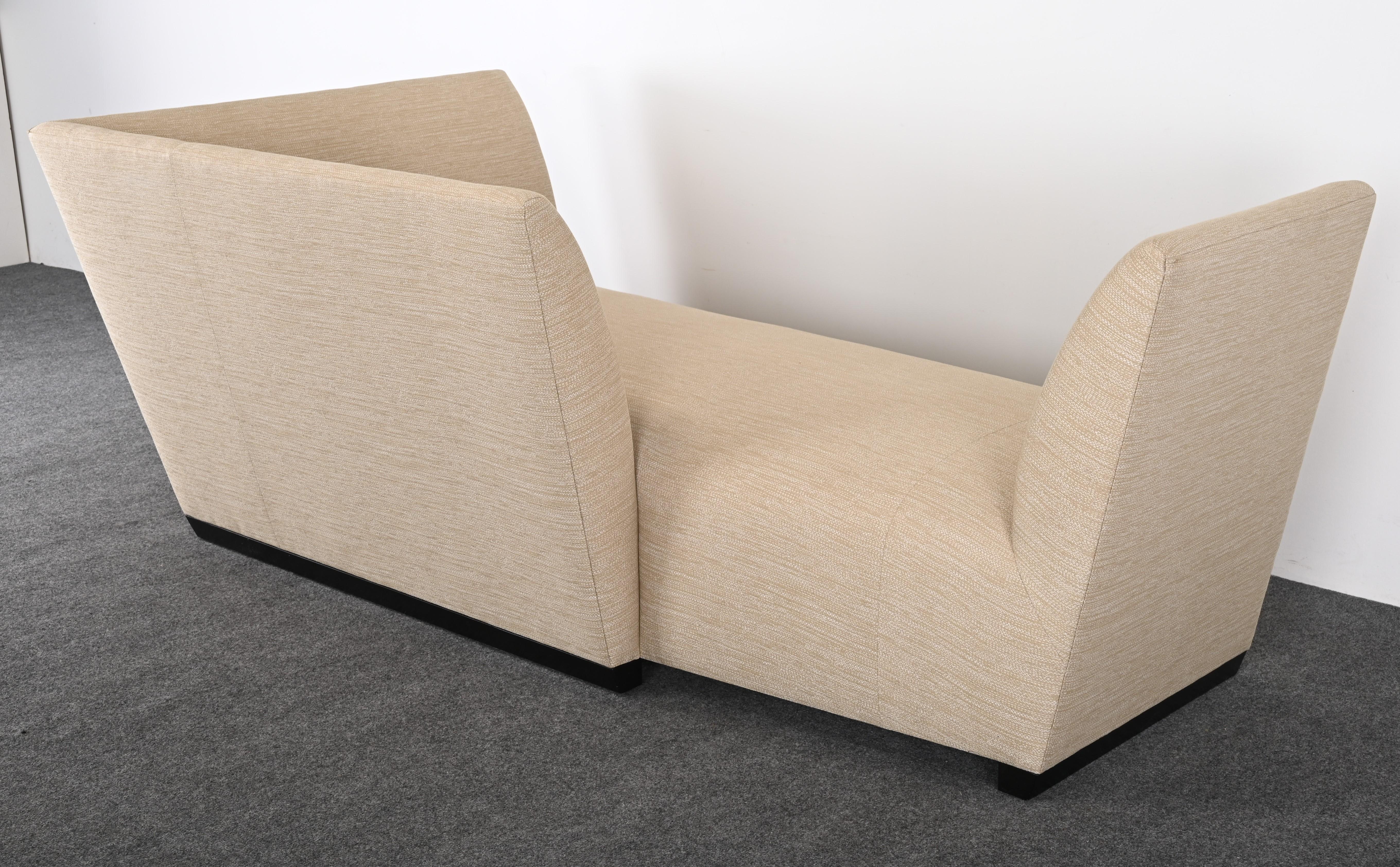 Island Sofa or Chaise Lounge by Joe D'Urso for Donghia, 1990s For Sale 12