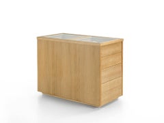 Island solid wood chest of drawers Riva 1920 Avant Isola - Oak