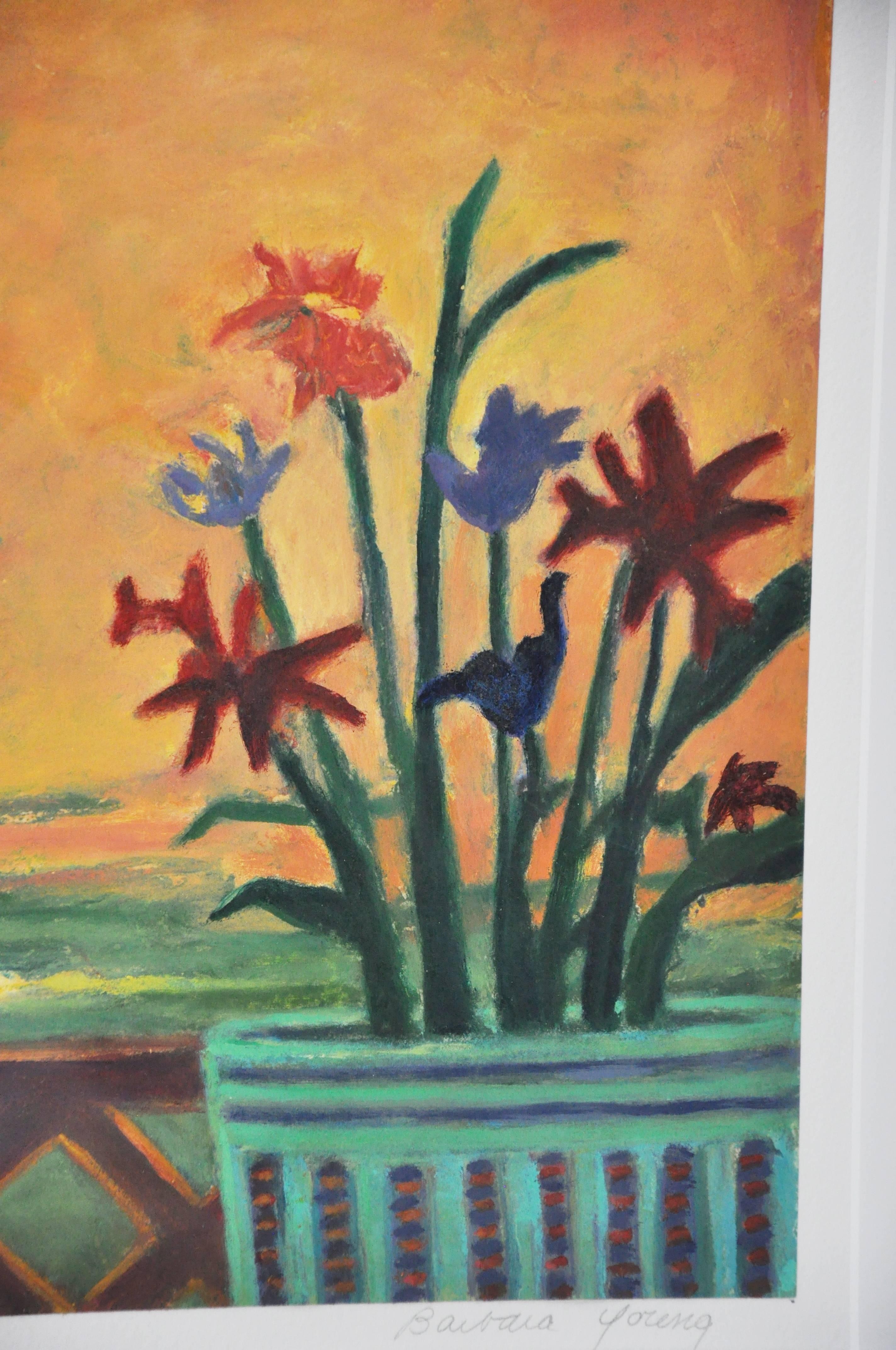 20th Century Island Sunrise by Barbara Young For Sale