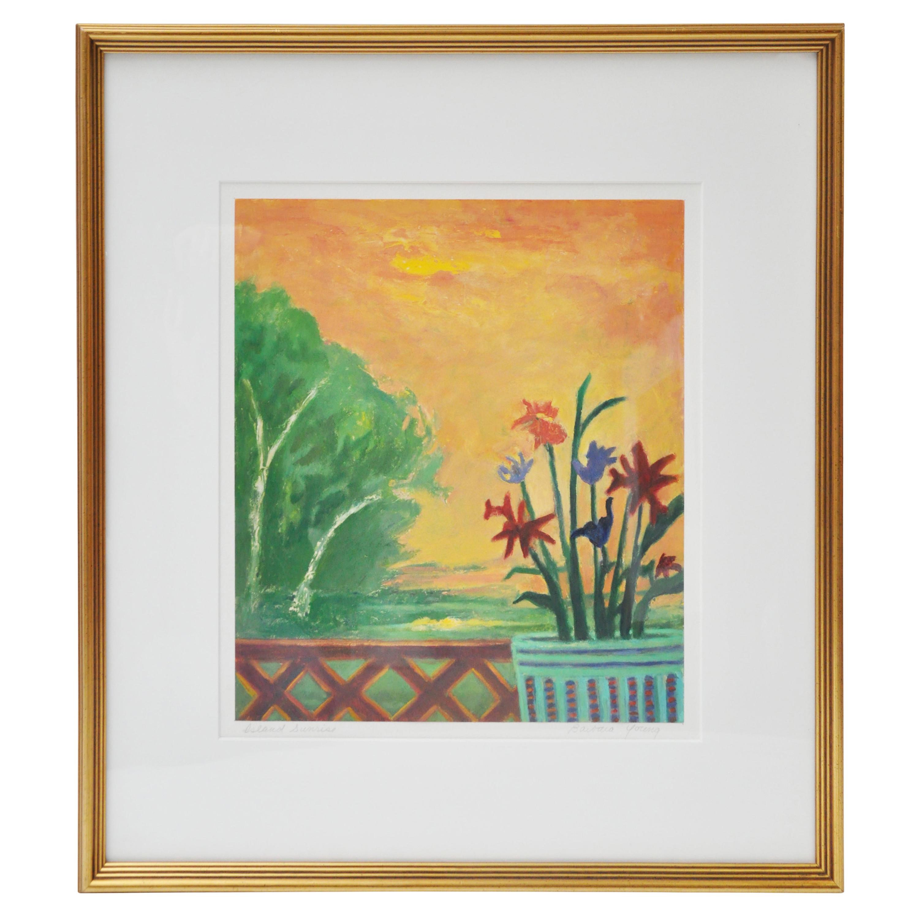 Island Sunrise by Barbara Young For Sale