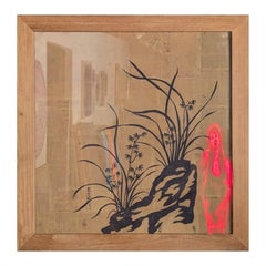 "Thin Skin" Contemporary Chinese Still Life Light Sculpture with Dancing Woman