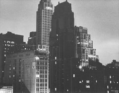 View from the Algonquin Hotel at Night, New York, 1936 - Ilse Bing