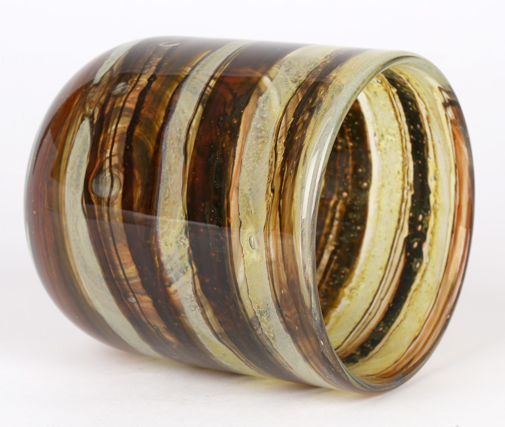 Isle of Wight Art Glass Vase by Michael Harris 1