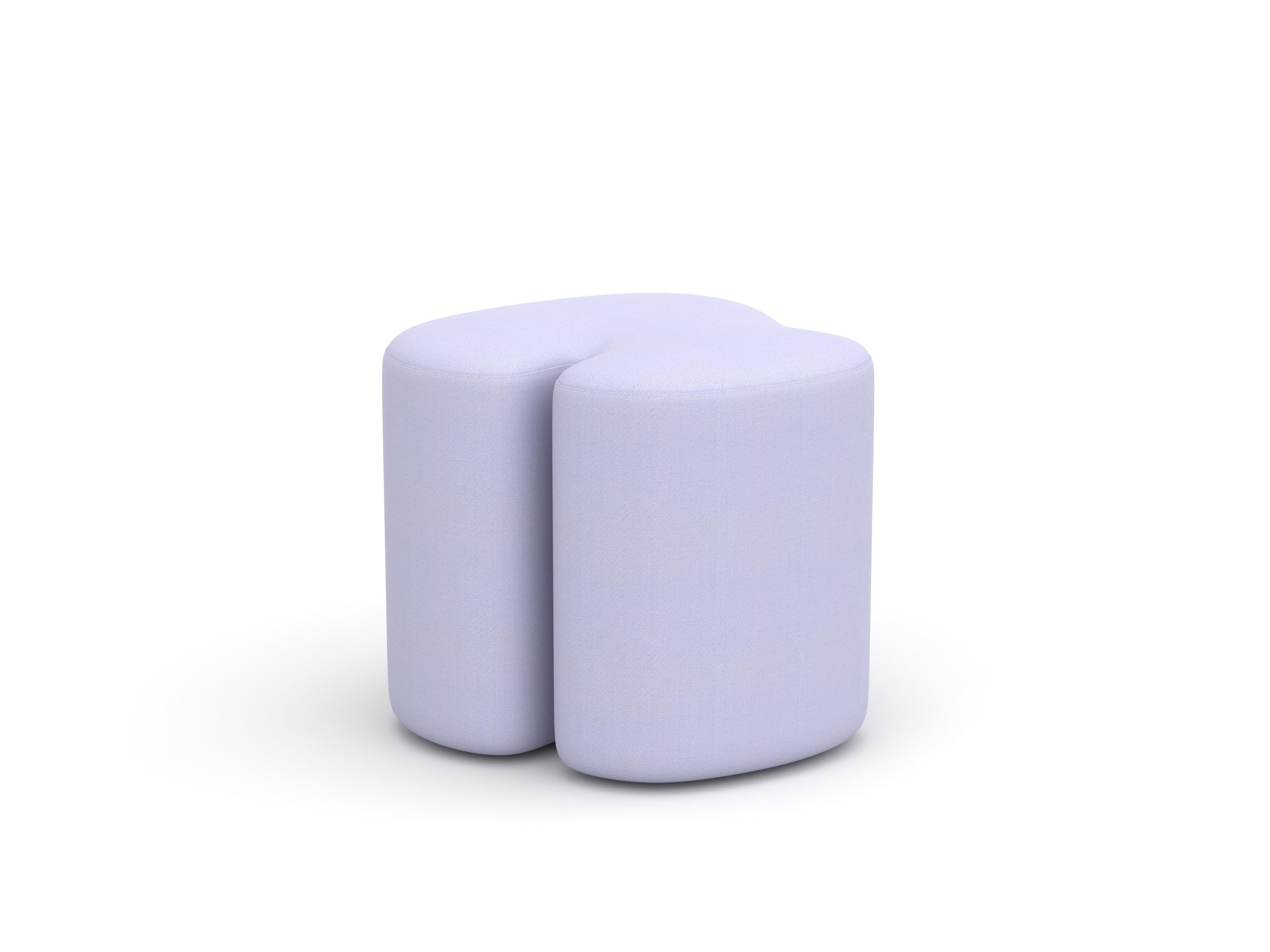 Isle Hocker Groß, Vidar Pastellblau (Moderne) im Angebot