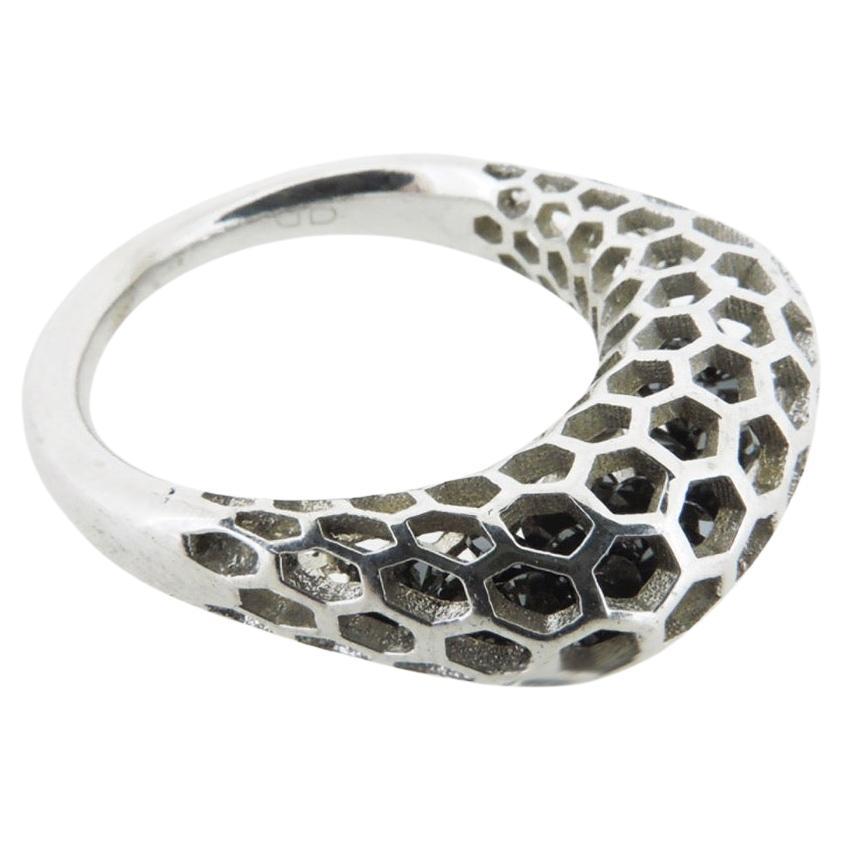 Bague Islet avec plateau carré de Doug Bucci, 2015 en vente