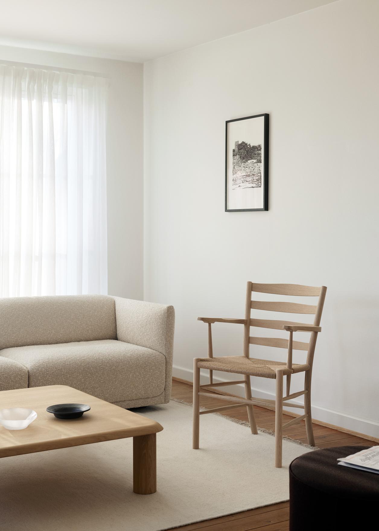 XXI secolo e contemporaneo Tavolino Islets in Oak Oak Light di Maria Bruun per Fredericia in vendita