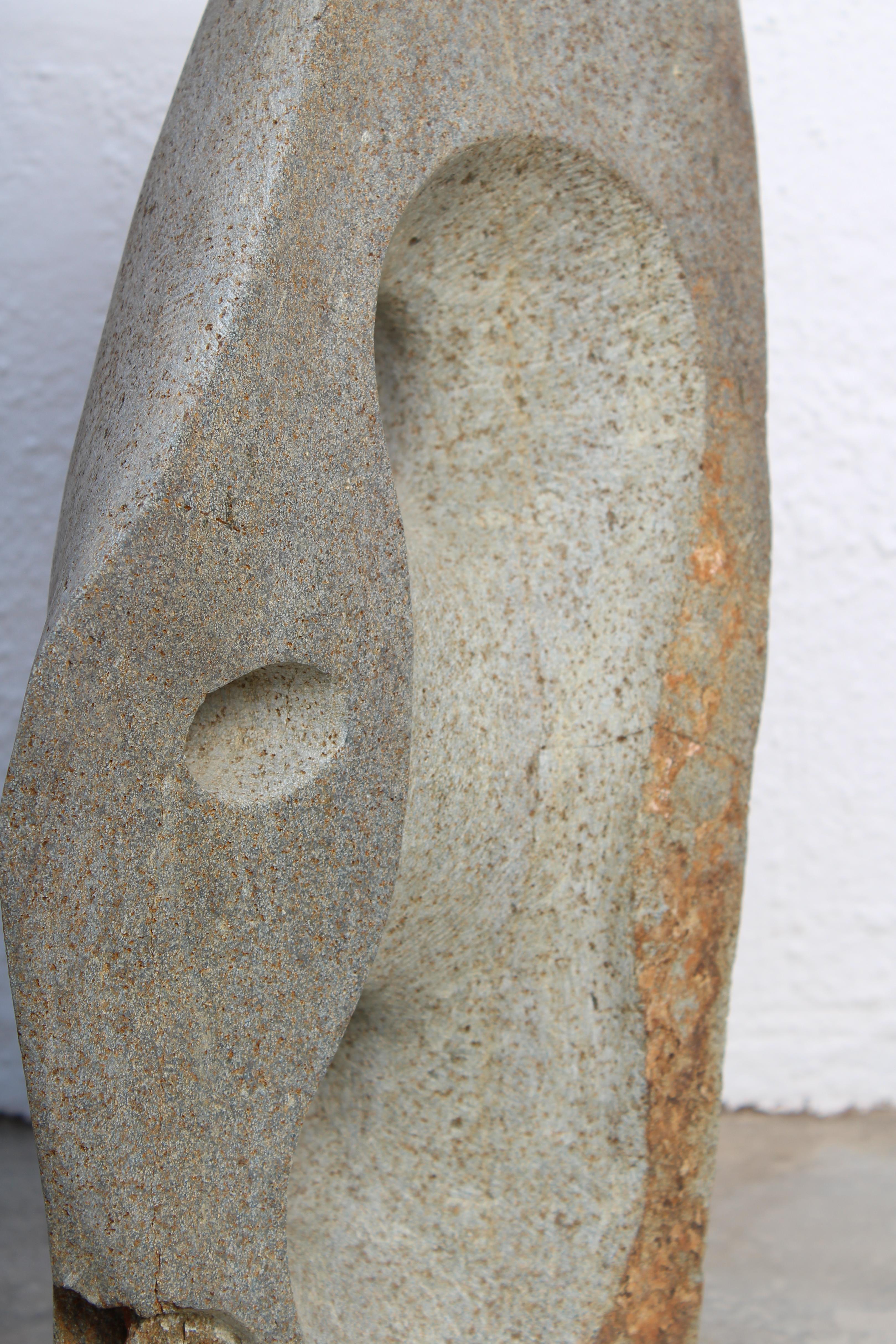 Anthill by Ismael Shivute, hand carved Namibian soapstone For Sale 5
