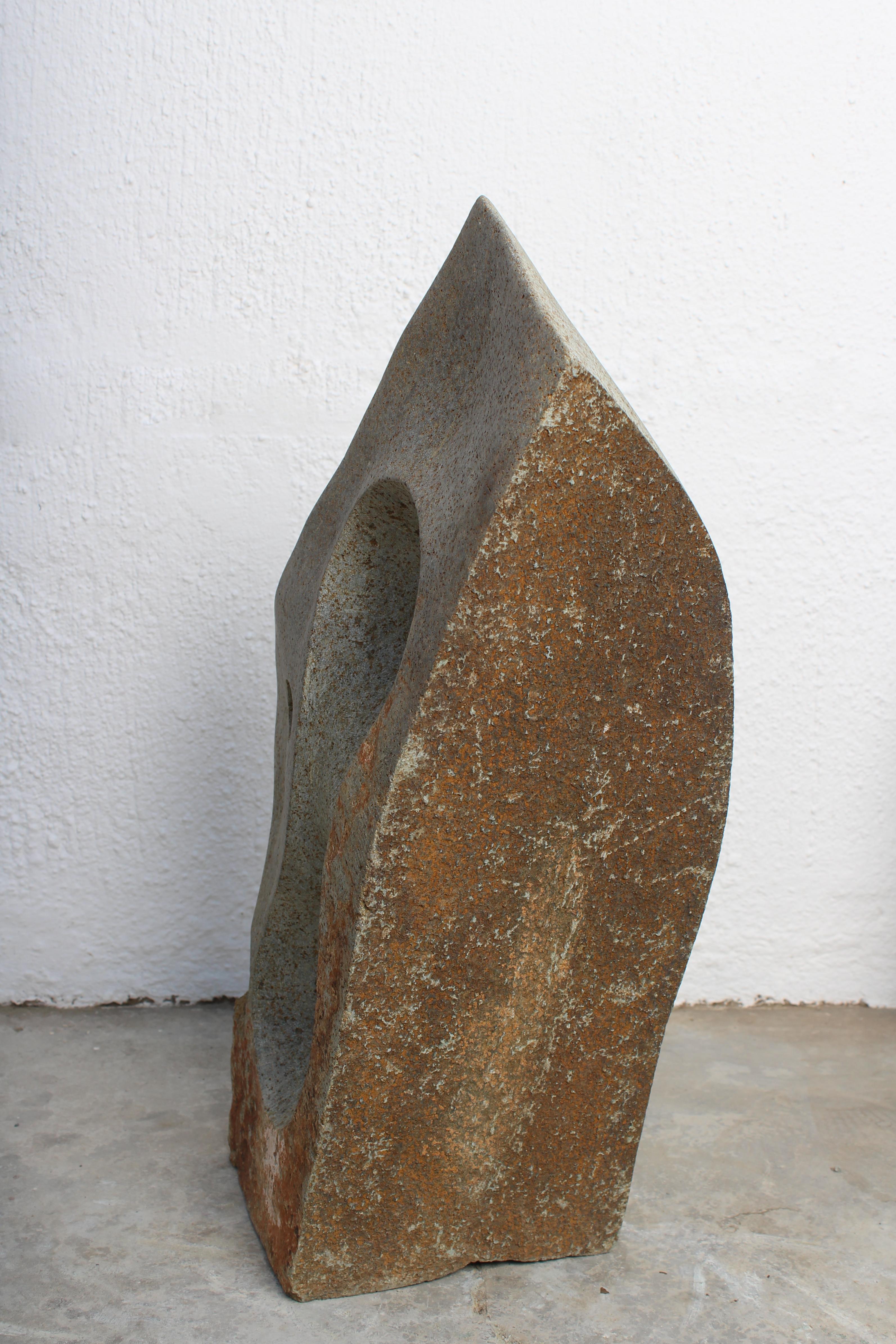 Anthill by Ismael Shivute, hand carved Namibian soapstone For Sale 8