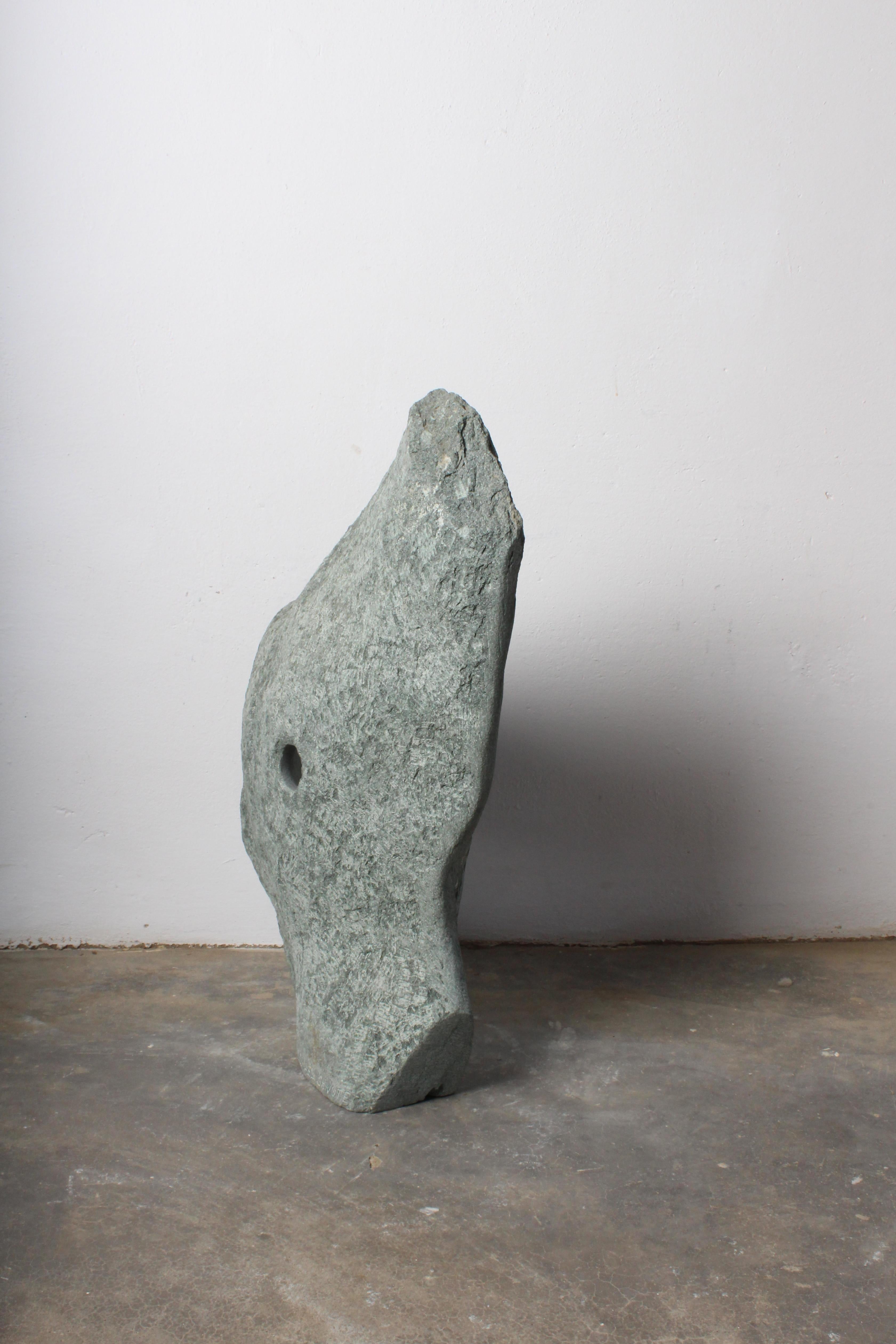 Follow the circle by Ismael Shivute, hand carved Namibian soapstone For Sale 3