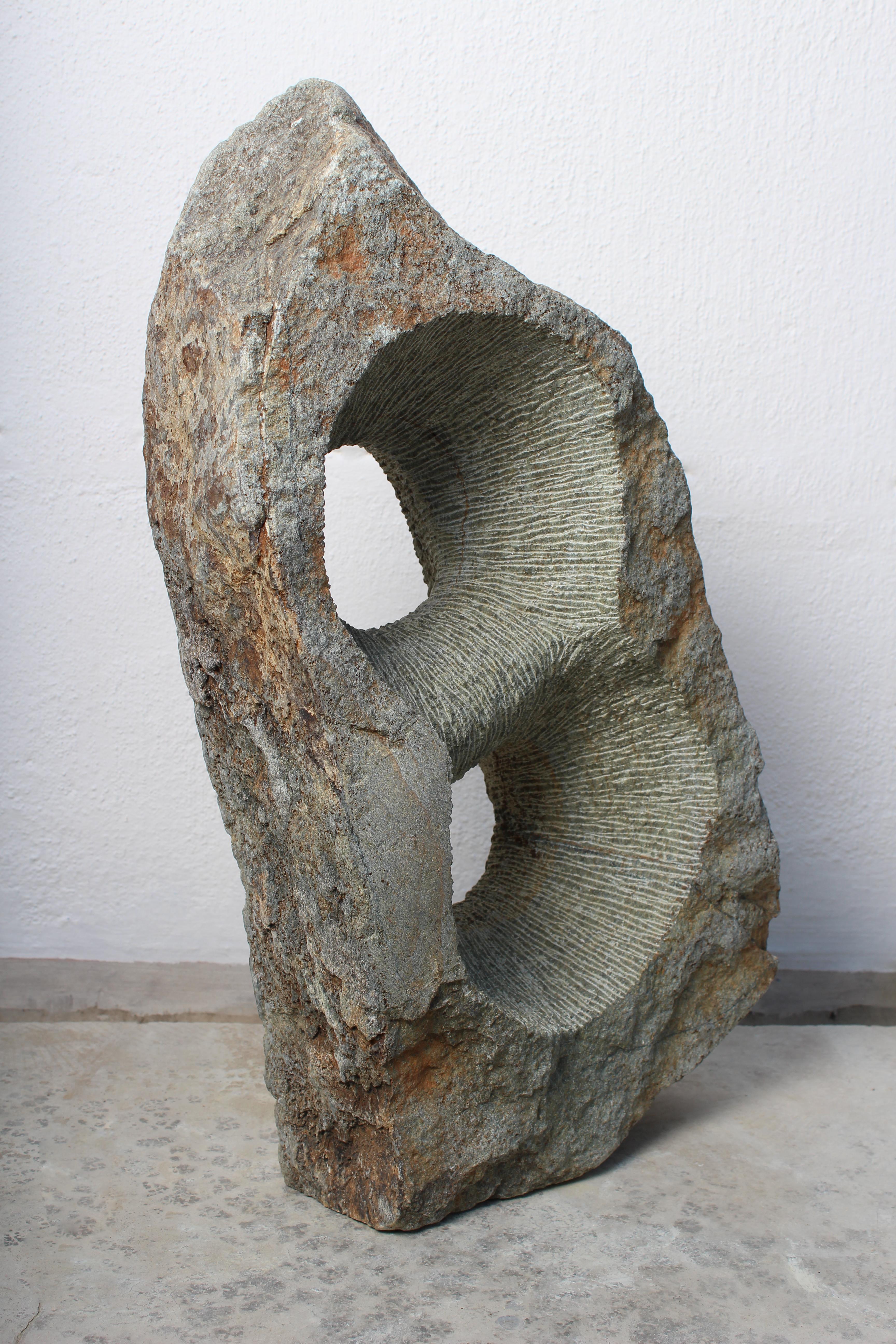 Infinity by Ismael Shivute, hand carved Namibian soapstone For Sale 6