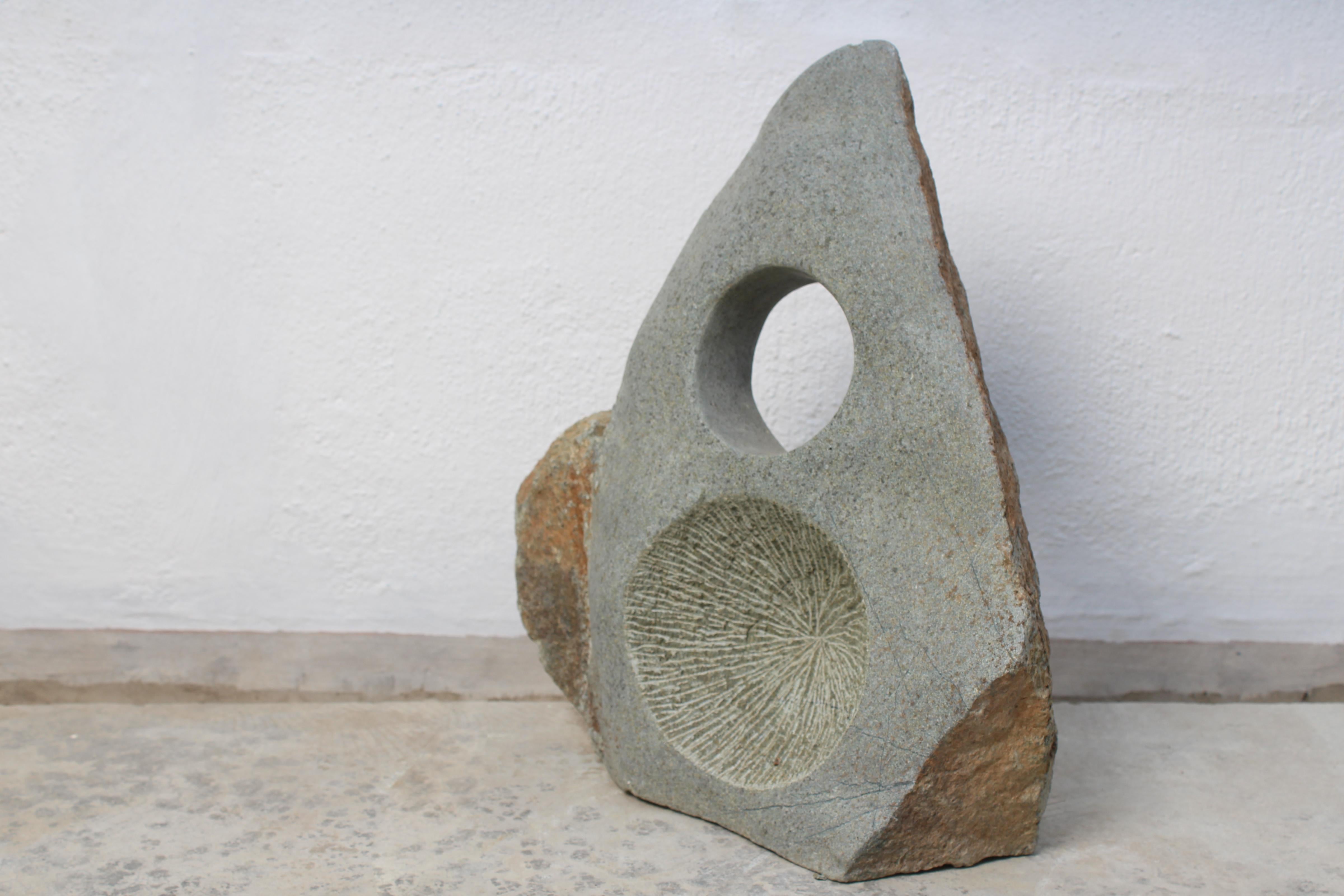 It's all in the mind by Ismael Shivute, hand carved Namibian soapstone For Sale 1