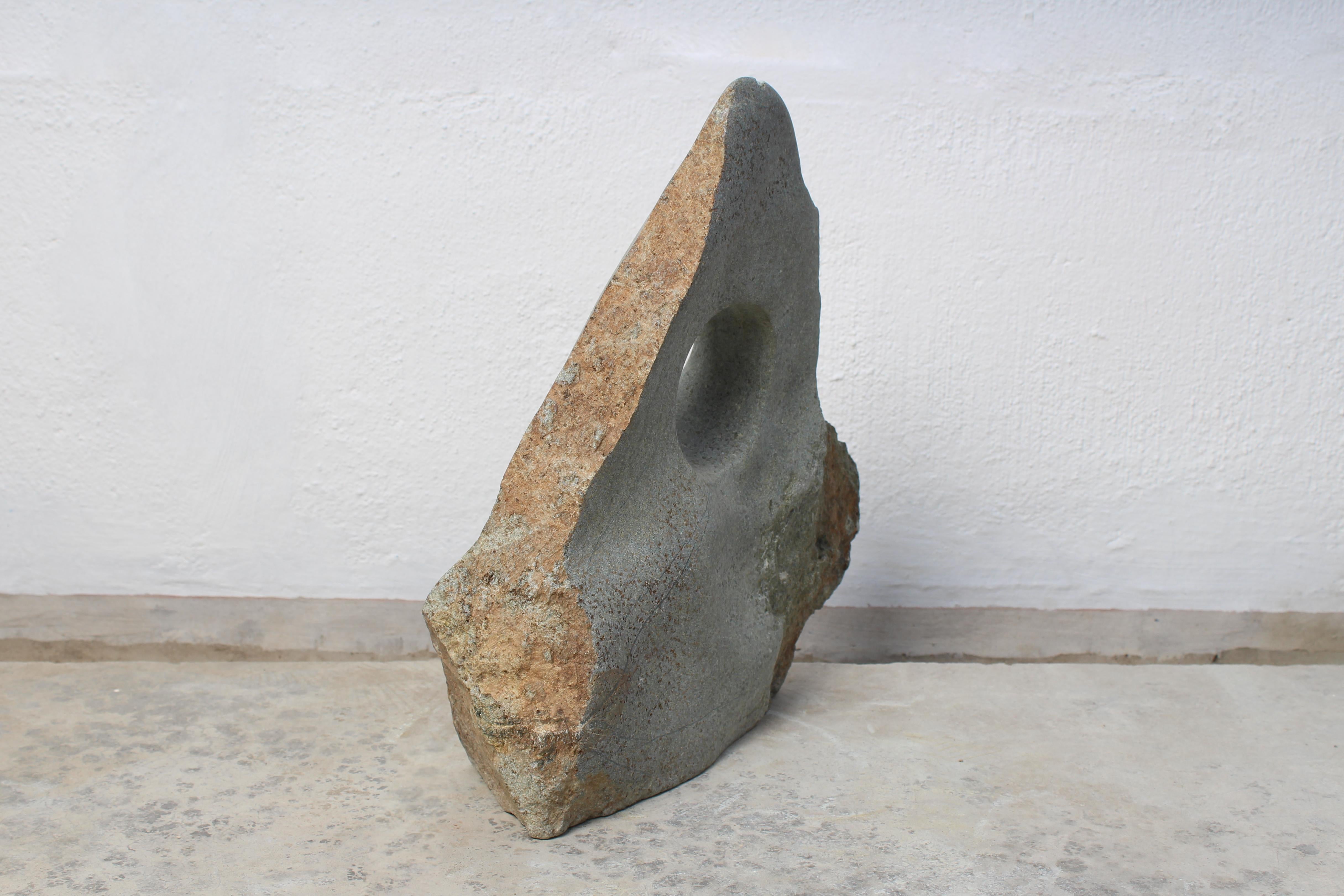 It's all in the mind by Ismael Shivute, hand carved Namibian soapstone For Sale 8