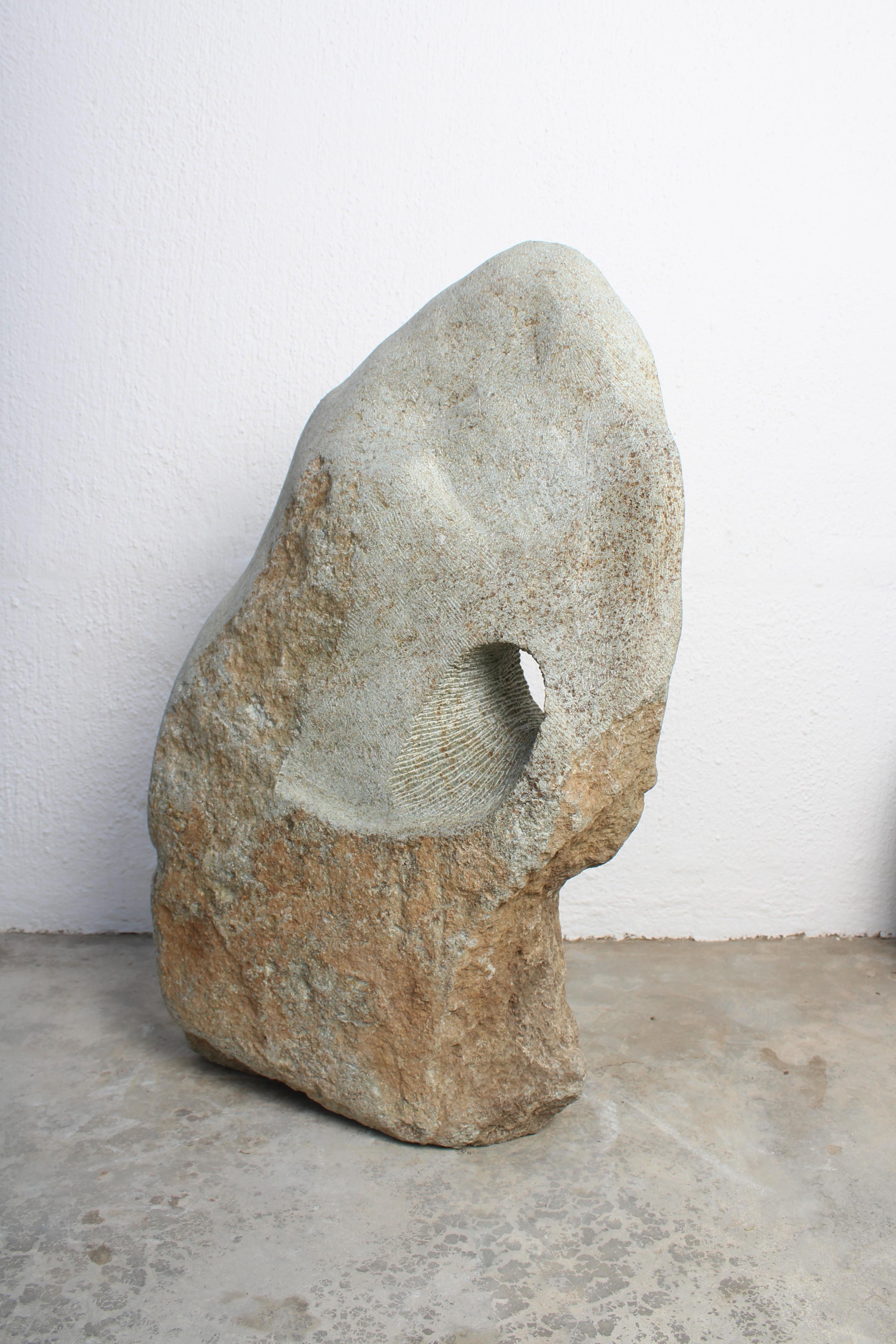 Male version by Ismael Shivute, hand carved Namibian soapstone For Sale 7
