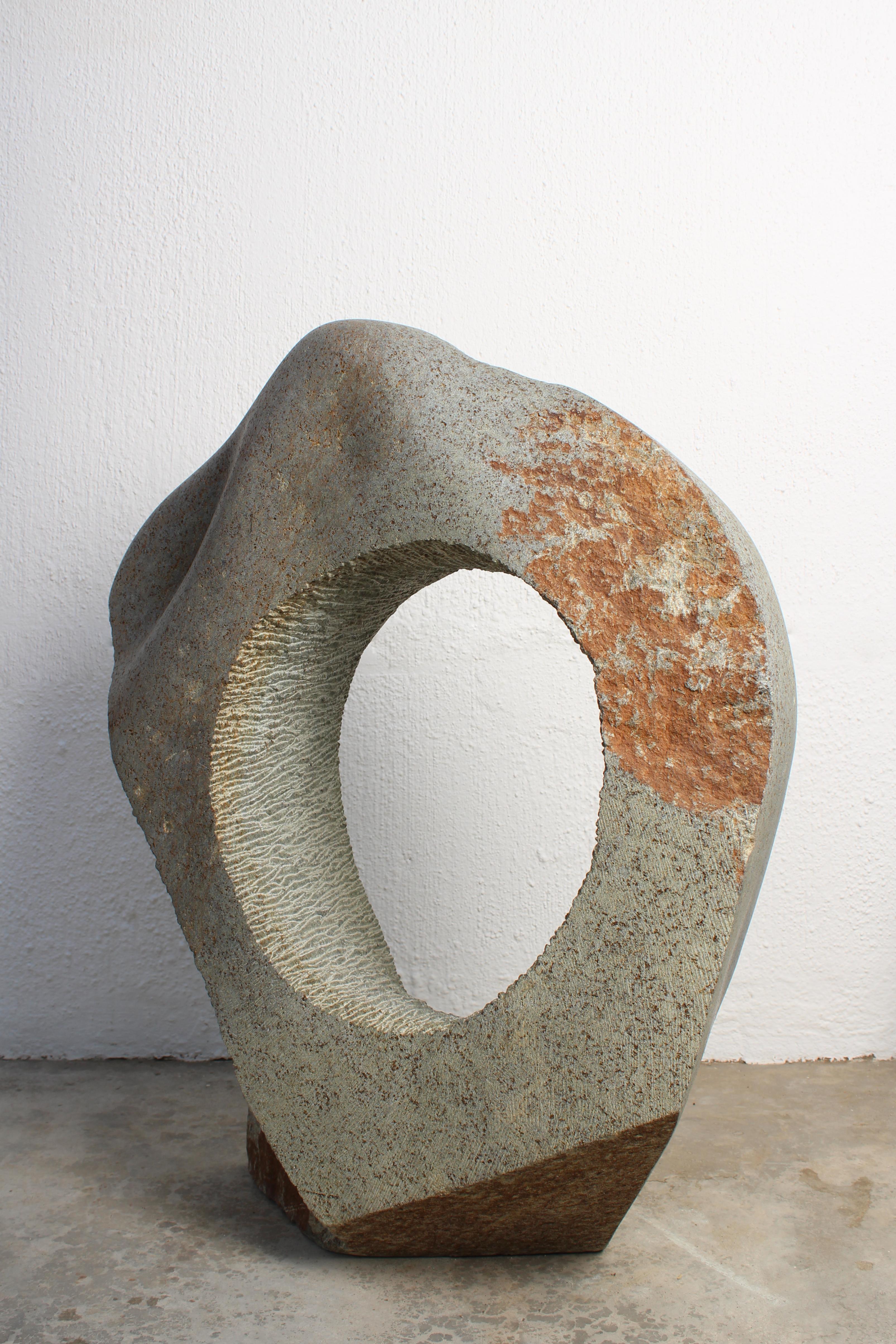On the other side by Ismael Shivute, hand carved Namibian soapstone For Sale 1