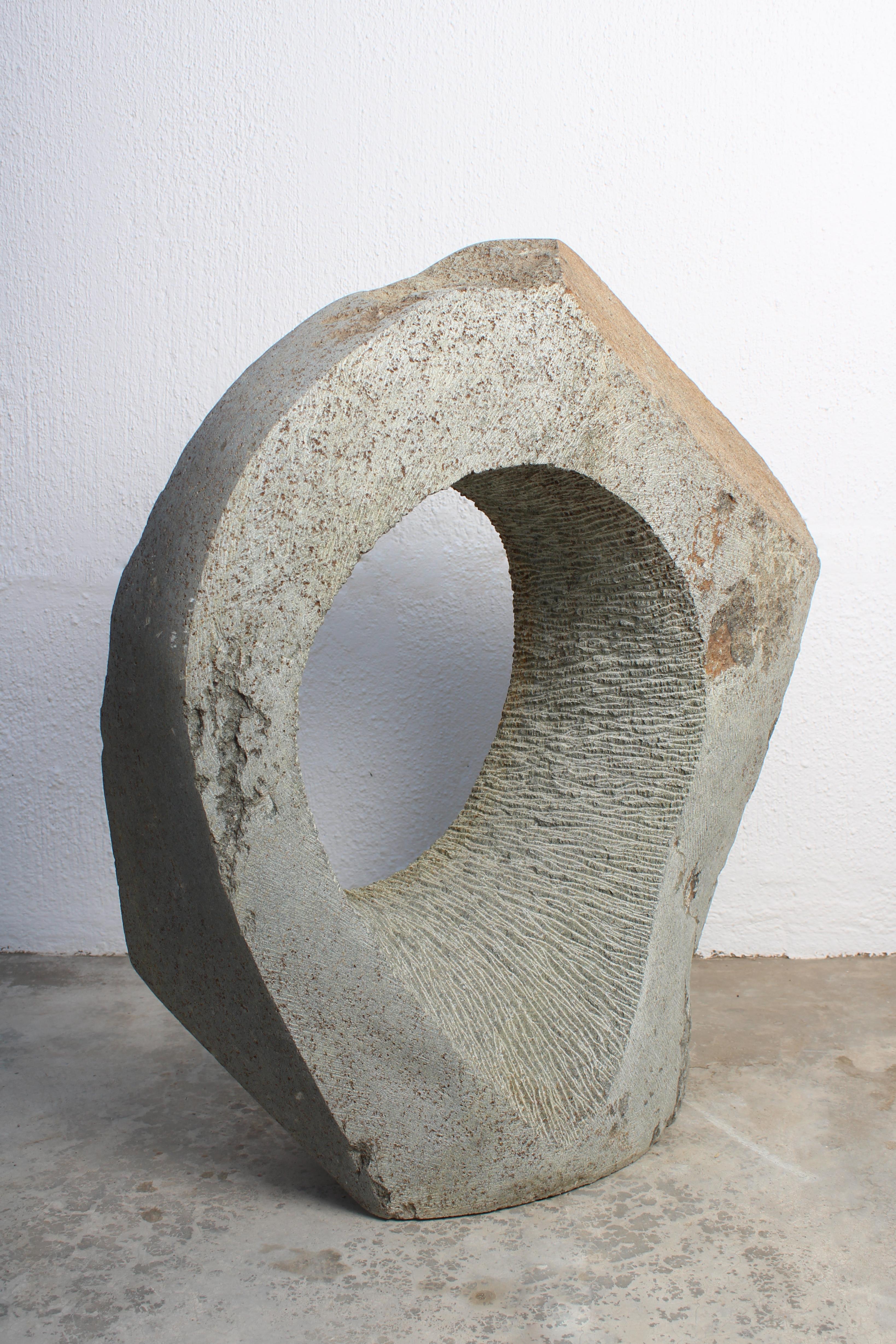 On the other side by Ismael Shivute, hand carved Namibian soapstone For Sale 3