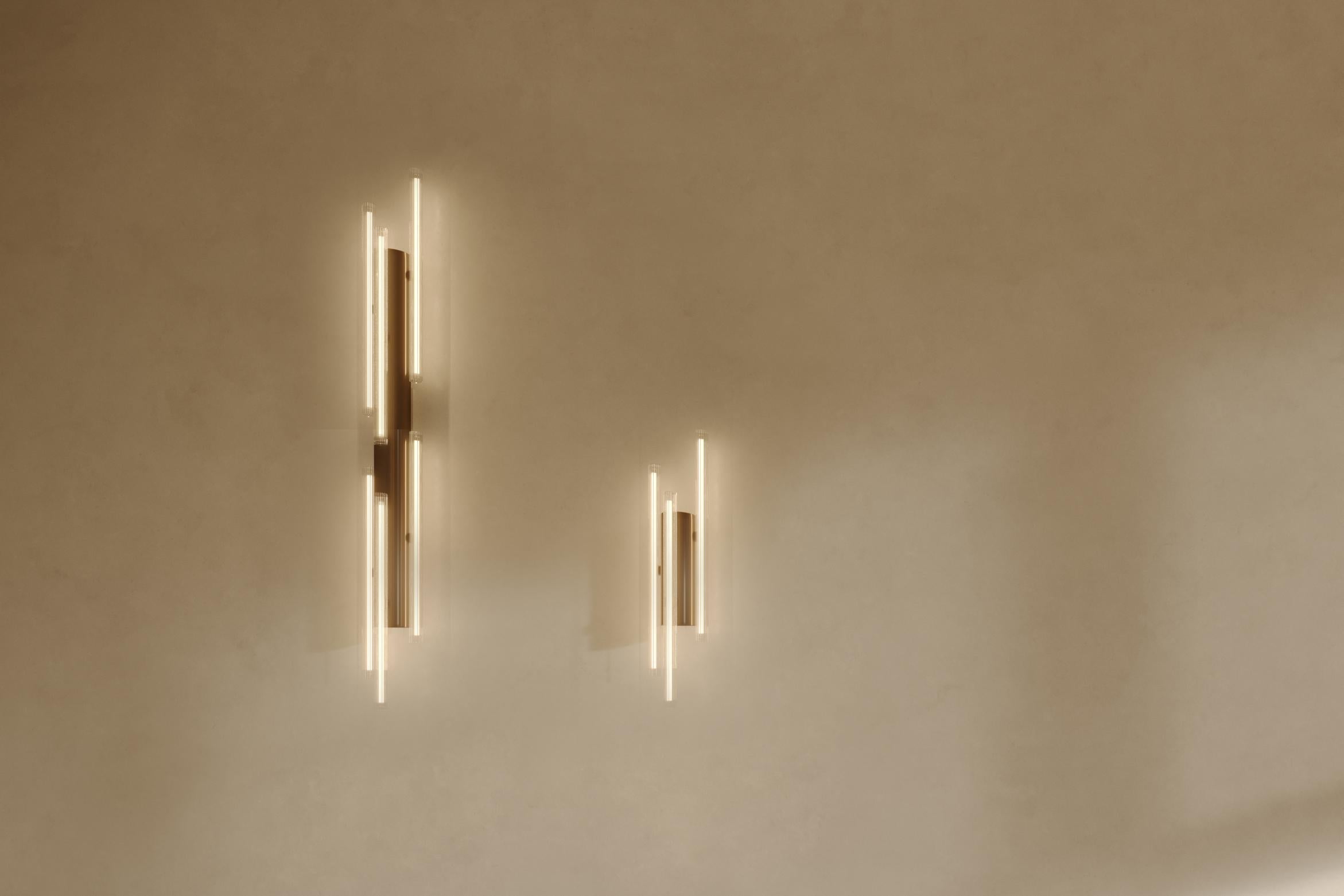 Anodizzato Lampada a sospensione Iso Large in alluminio champagne di JSPR in vendita