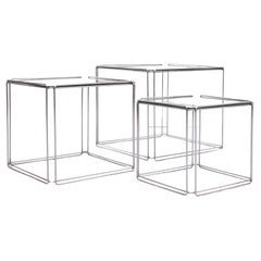 Mid-Century Modern Nesting Tables and Stacking Tables