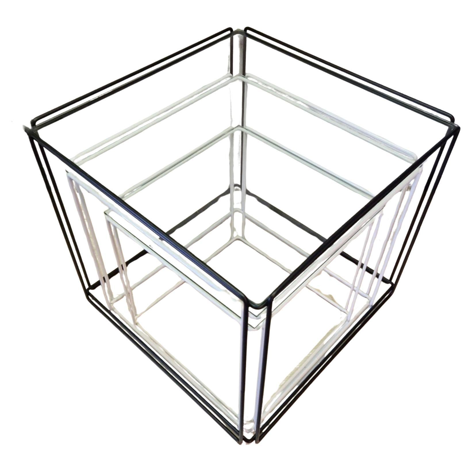 Isocele nesting tables by Max Sauze, France 1970s