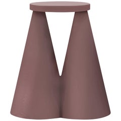 Isola/ Ceramic Conic Side Table/ Cotto, Designed by Cara/Davide for Portego