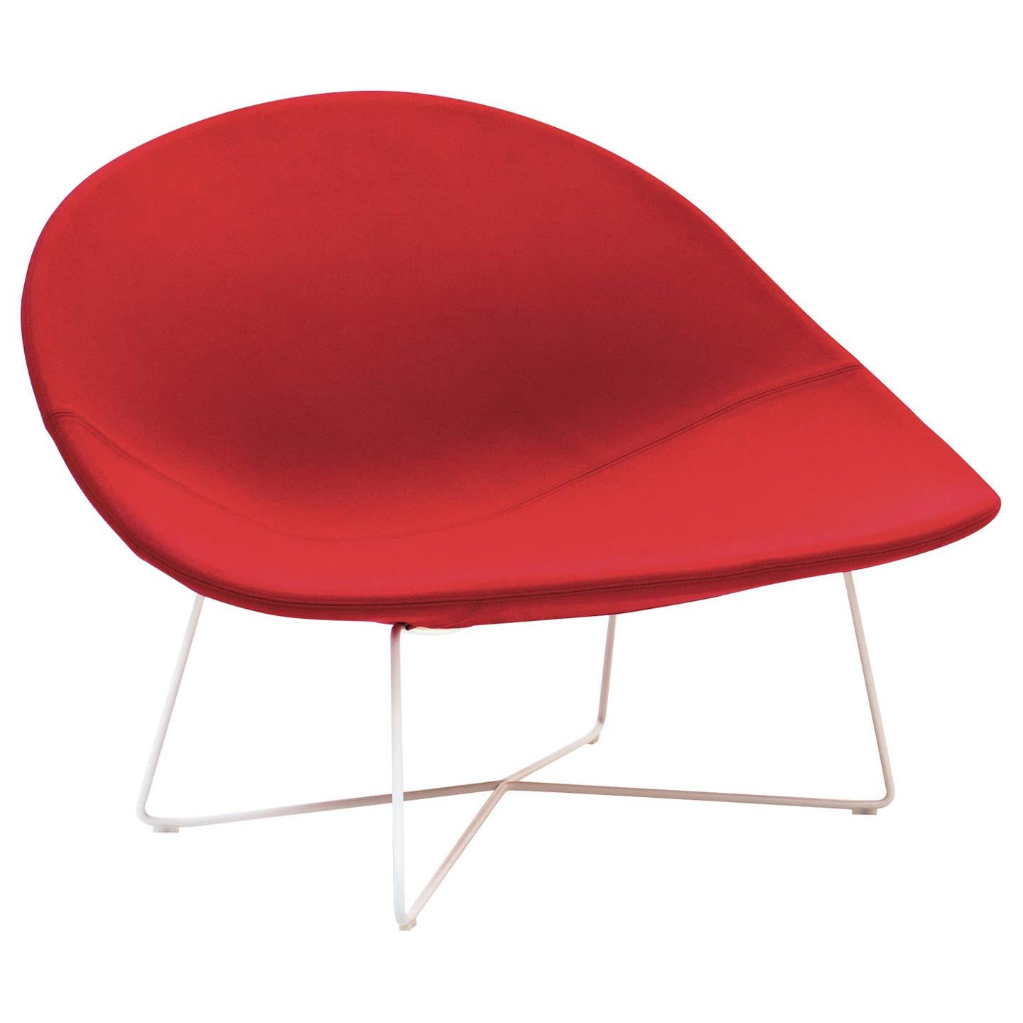 Isola Red Accent Chair by Claesson Koivisto Rune