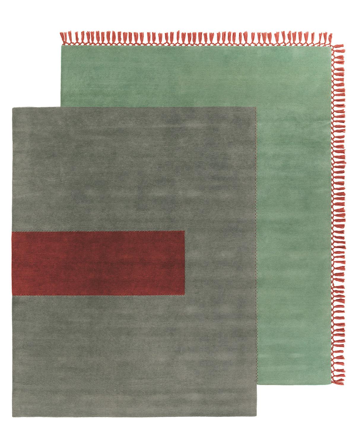Tappeto Isola Terrazze di Mohebban
Dimensioni: L 300 x L 260 cm
Materiali: Lana.

Con Terrazze continua la collaborazione tra Mohebban ed Elena Caponi, iniziata con la collezione Nomadismi. Dalla ricerca emergono otto luoghi urbani, definiti da