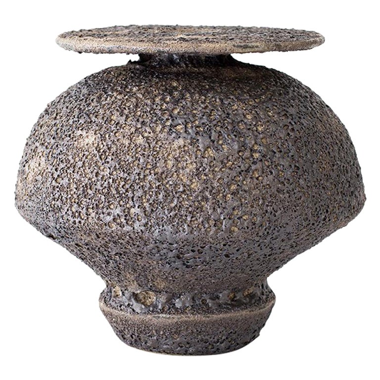 "Isolated n.18" Stoneware Vase by Raquel Vidal and Pedro Paz