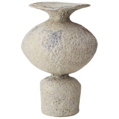 Isolated Unique Glaze Stoneware Vase, Raquel Vidal and Pedro Paz