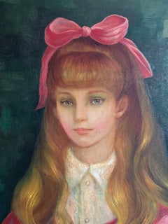 Ritratto di donna con bouquet