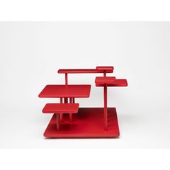 Isole, Coffee Table, Ruby Red by Atelier Ferraro