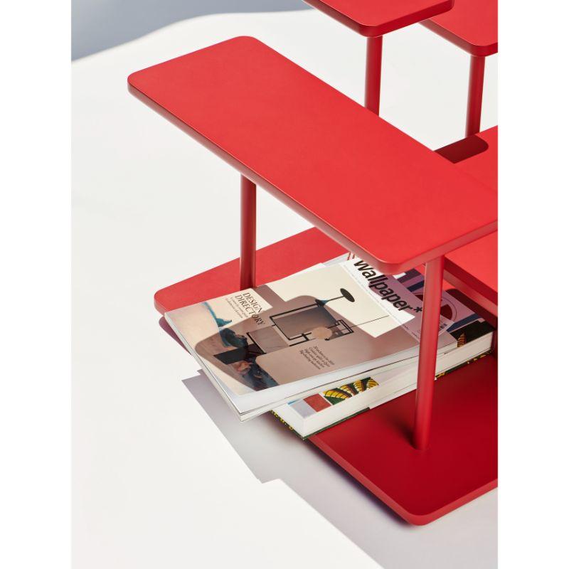 XXIe siècle et contemporain Isole, table basse rouge rubis d'Atelier Ferraro en vente
