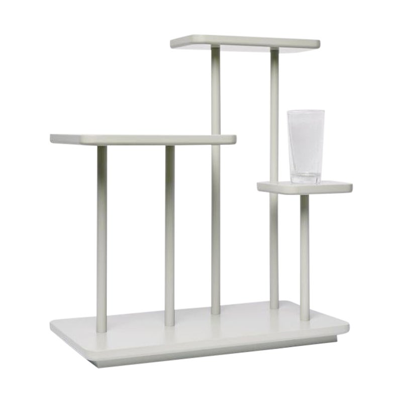 Isolette, End Table, Telegrey by Atelier Ferraro