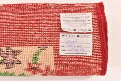 Isparta Carpet with Bunches of Flowers