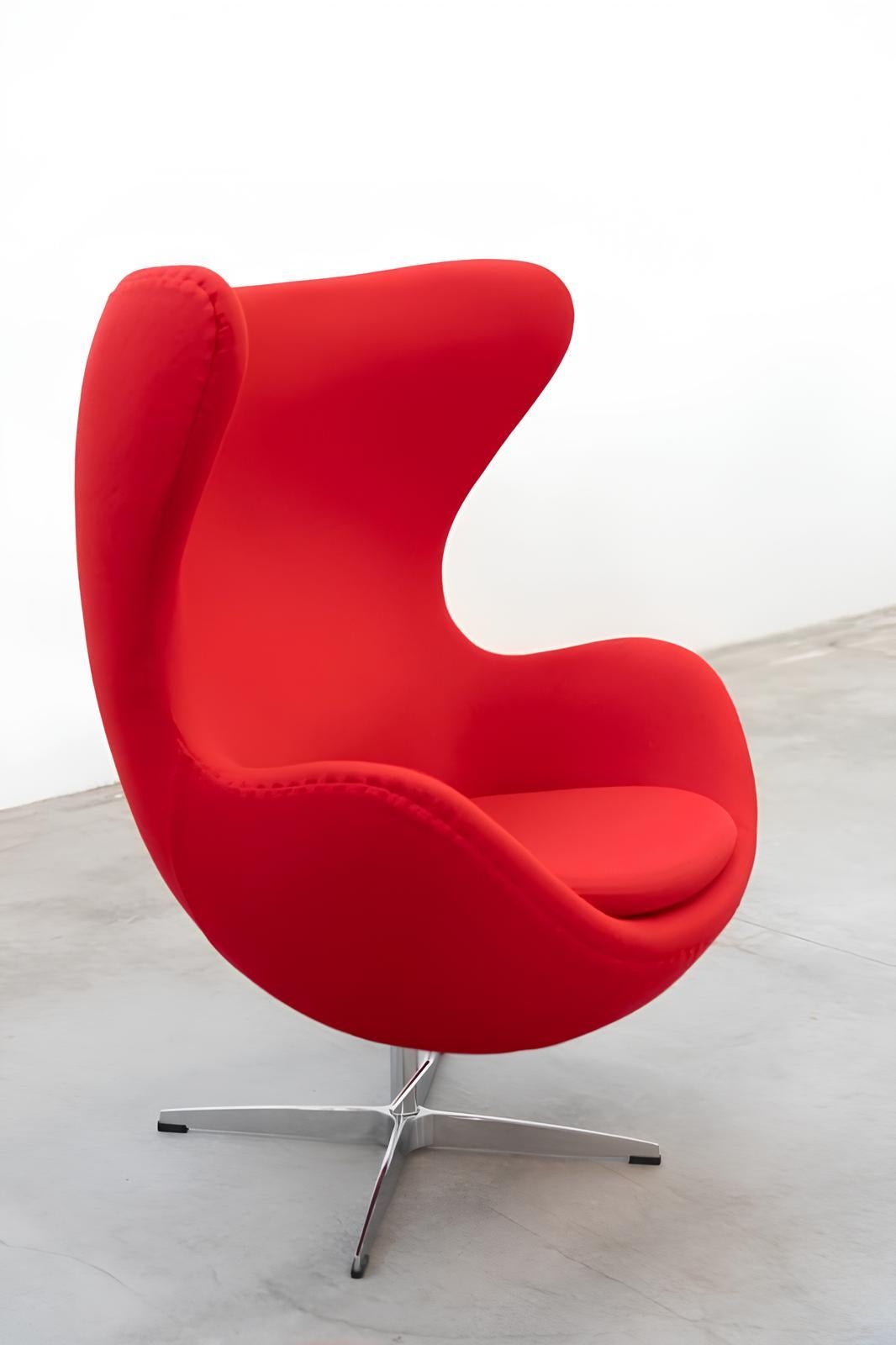 Modern inspired by Arne Jacobsen's Egg Chair (1958) For Sale