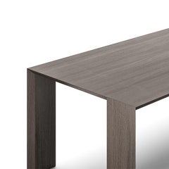 Modern Dining Table 'Ispolin' in Wood by Palo Nero