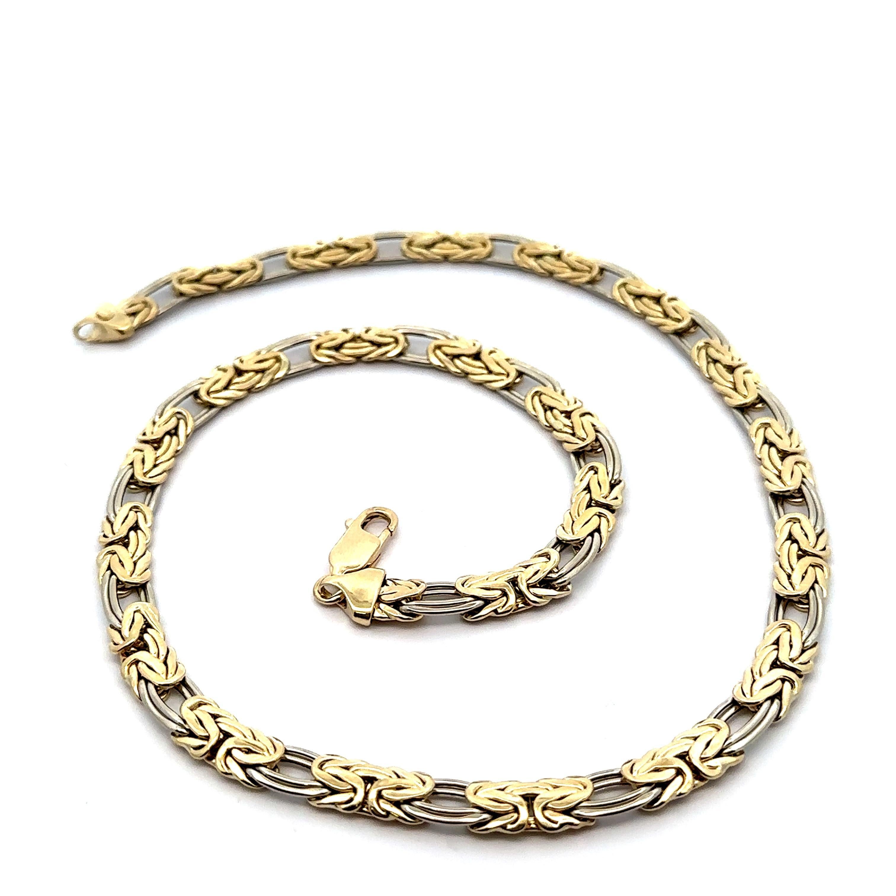 Israel 14k Yellow & White Gold 17