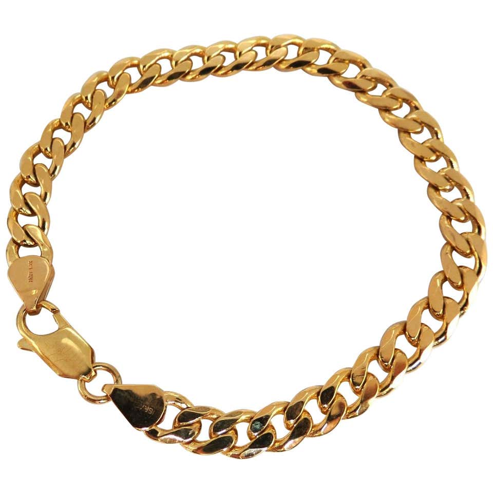 Diamond, Gold and Antique Link Bracelets - 2,647 For Sale at 1stdibs ...