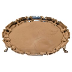 Israel Freeman & Sons Silver Plated Salver, C.1928
