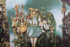 Golden Calf, Screenprint by Israel Rubinstein