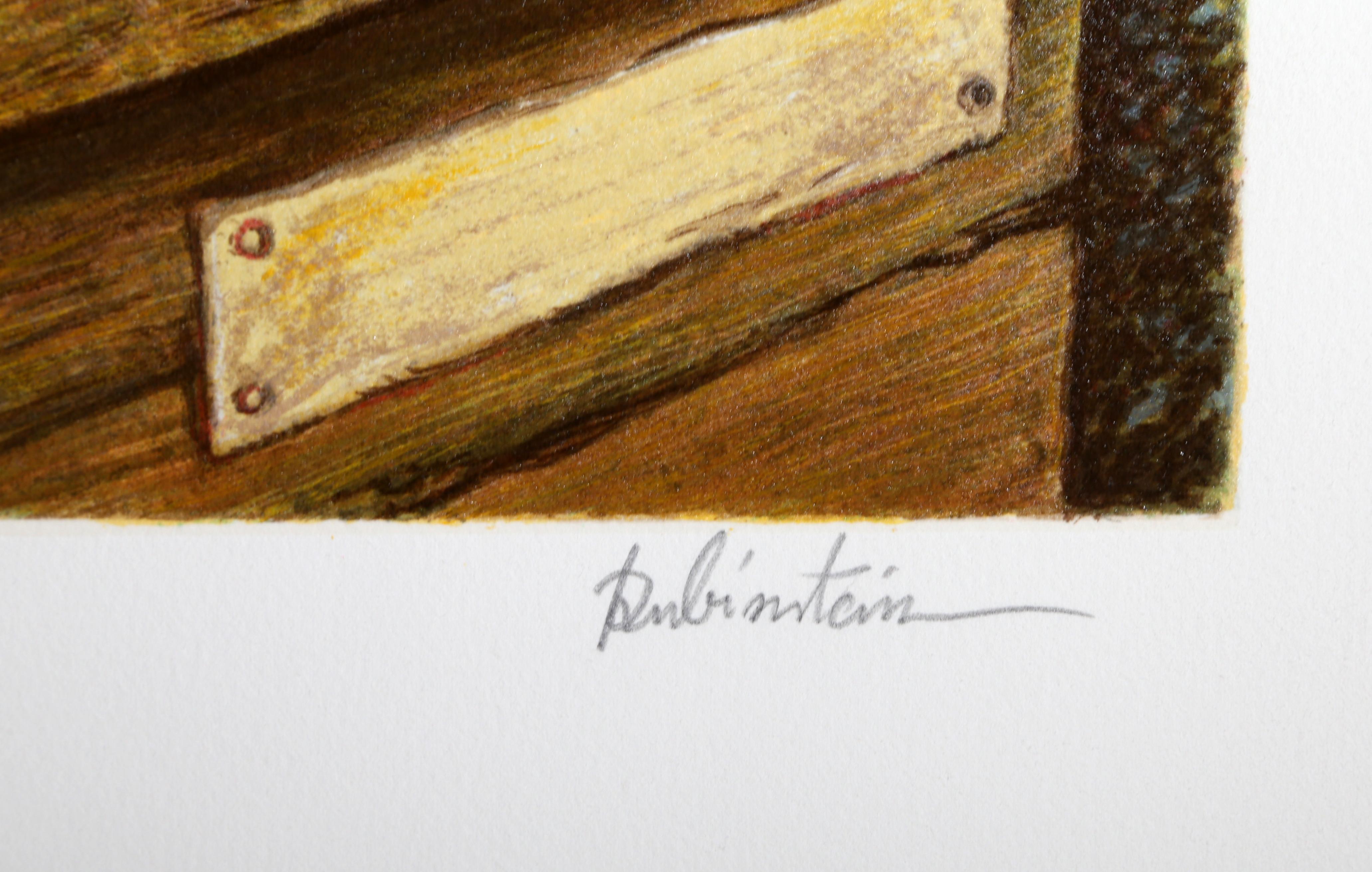 Old Age, Serigrafia di Israel Rubinstein in vendita 1