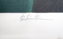 La partida de póquer, serigrafía surrealista de Israel Rubinstein