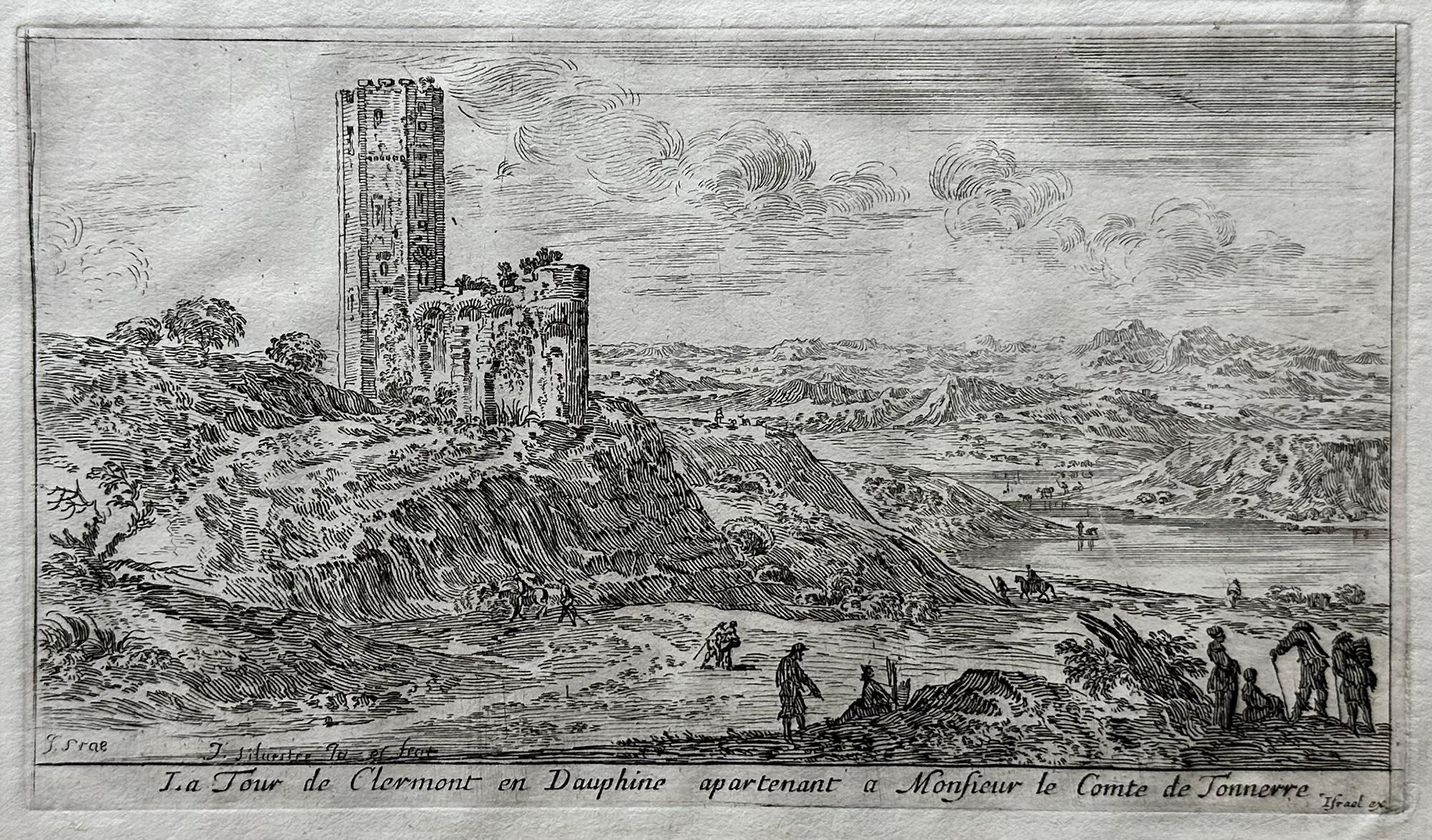 Le Tour de Clermont en Dauphine apartenant a Monsieur de Tonnerre