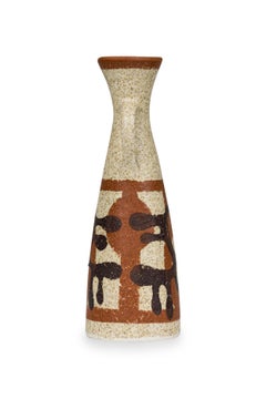 Israeli Mid-Century Lapid Glazed Flaired Top Pitcher