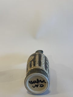 Israeli Mid-Century Lapid Lava Glazed Ceramic Pitcher