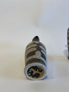 Israeli Mid-Century Lapid Lava Glazed Ceramic Pitcher