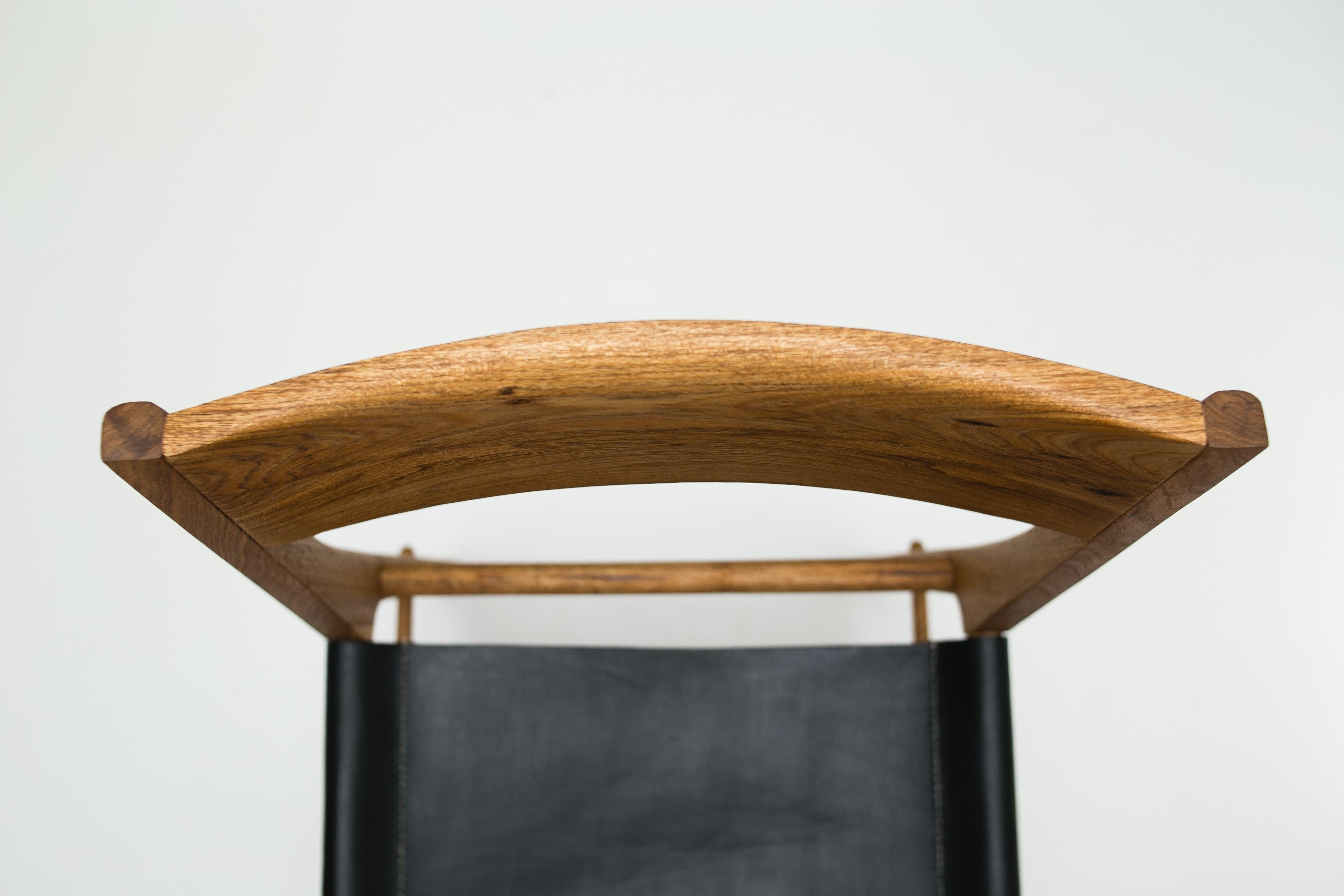 Modern Issa Chair, Brazilian Wood For Sale