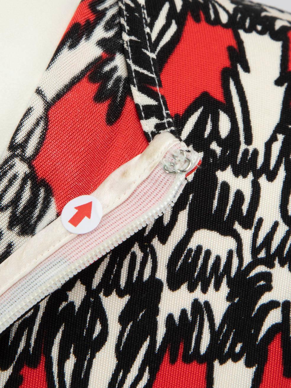 Issa London V Neck Printed Maxi Dress Size S 2